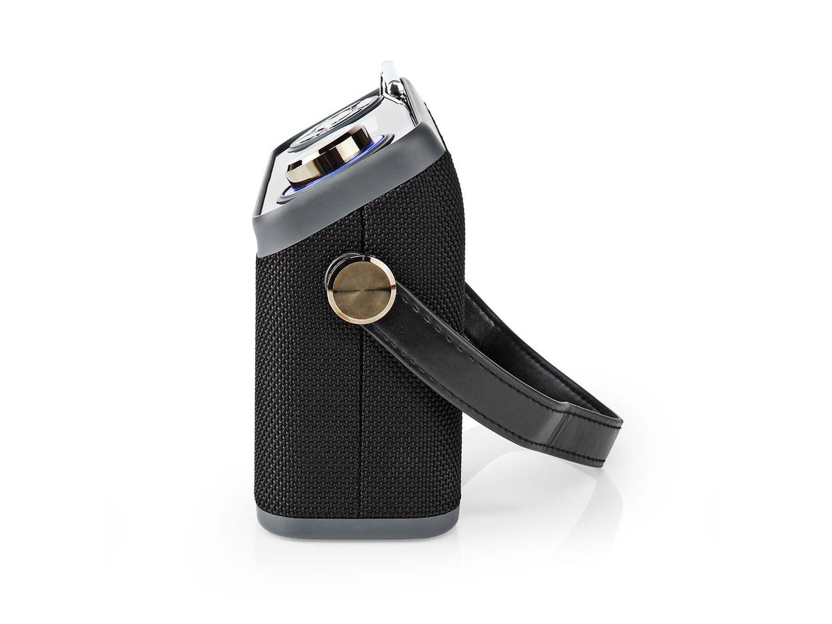 Radio d'urgence DAB FM Nedis , Radio d'urgence portable pour les situations d'urgence, le camping et les activités de plein air