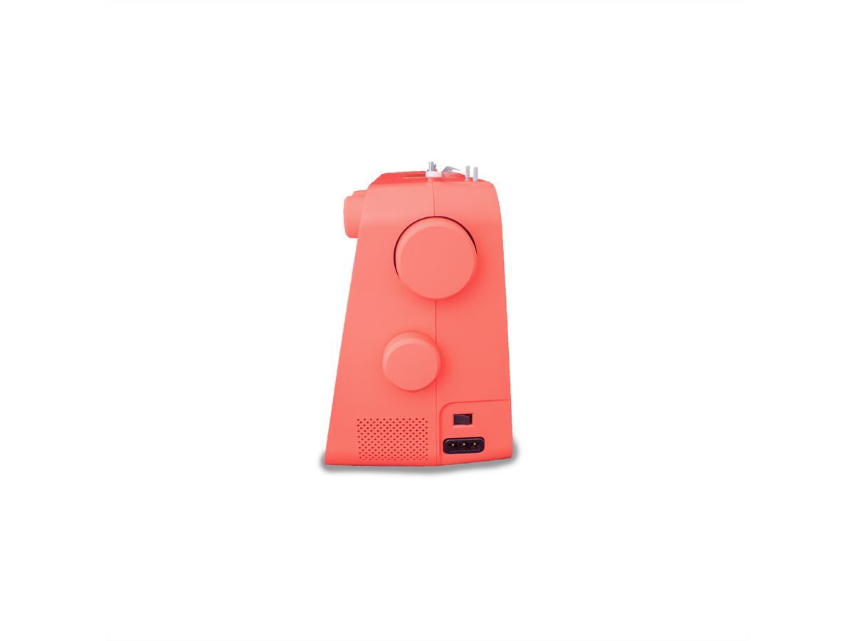 Veritas Nähmaschine ROMY 34 Stichprogramme, Mechanisch, orange, weiss