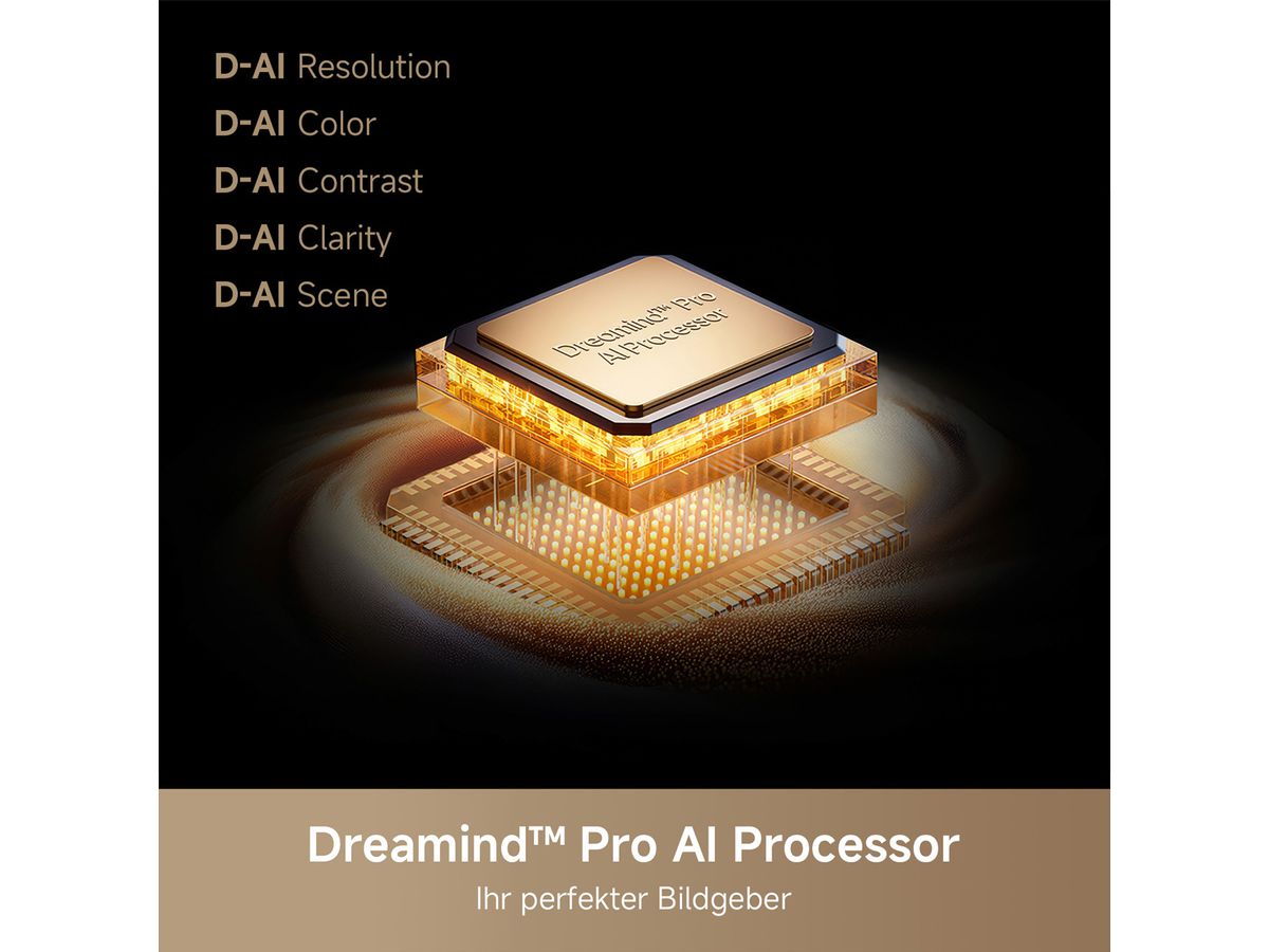 Dreame TV 65" S100, Aura Mini LED-4K QLED+, 144Hz, Cosmic Black