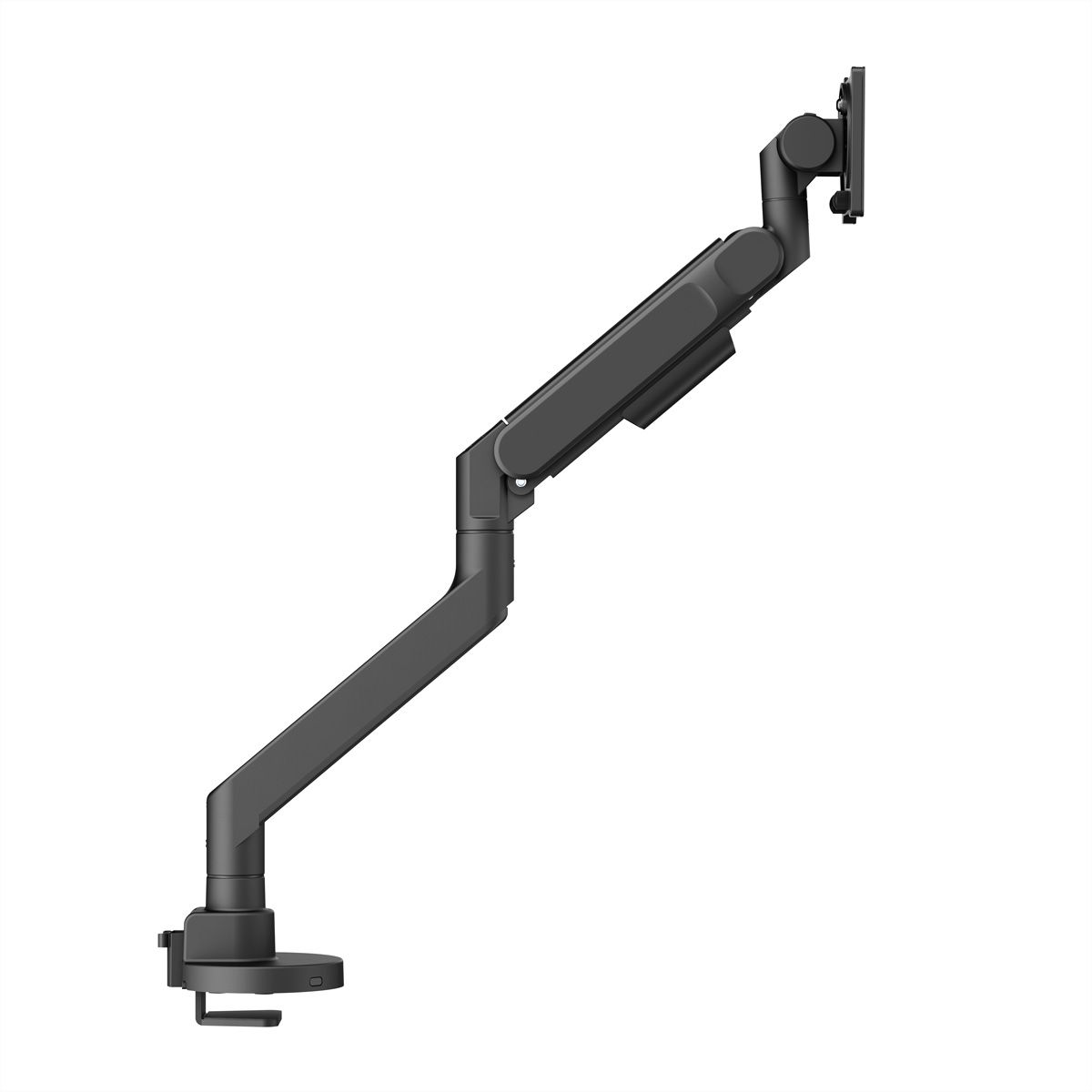 ROLINE Bras LCD standard, fixation sur bureau, charge maximale de 27 kg, <144,8cm (57")