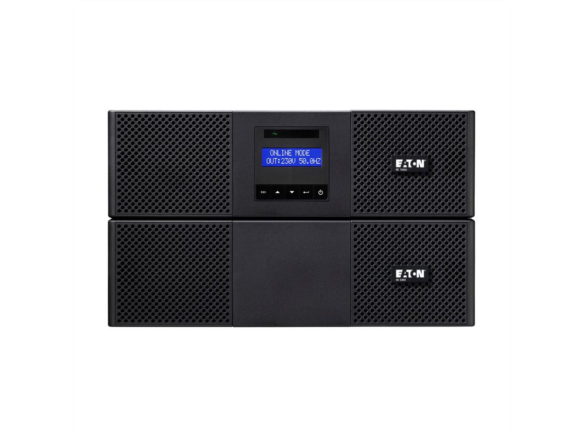 Eaton 9E 11000i 19" Rackmodell 6HE 11000VA / 10000W  / Technologie: Online Doppelwandler