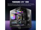ANTEC CX60M ARGB Boîtier PC Mini Tour Micro-ATX, blanc