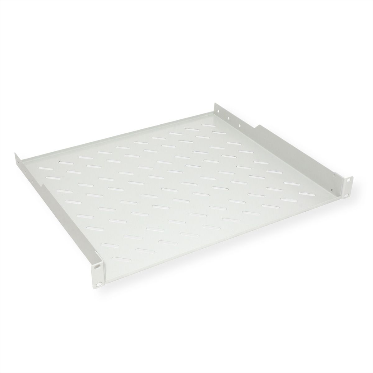 ROLINE 19-Zoll Fachboden 1 HE 400 T, 15kg Tragkraft grau