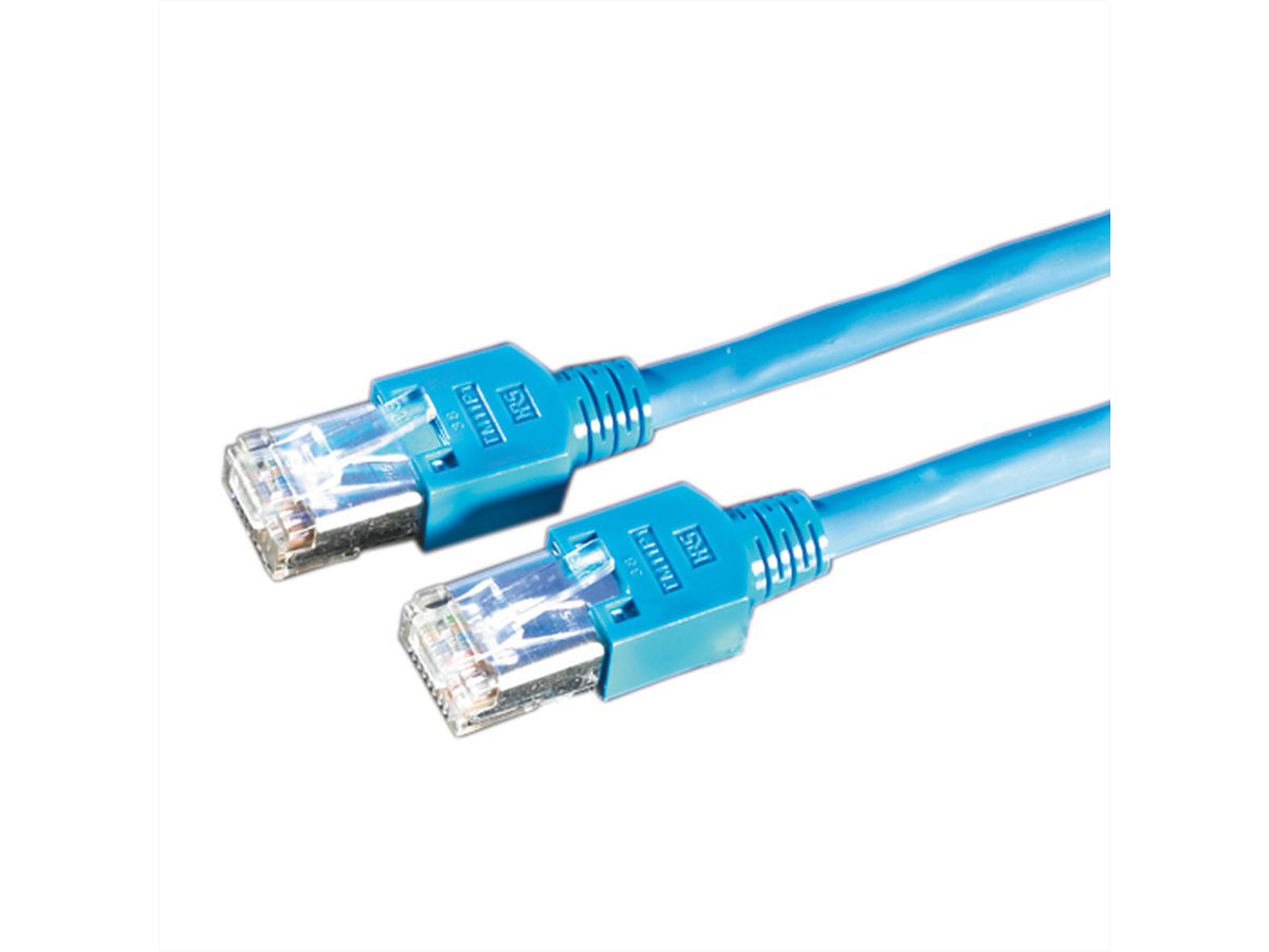 DÄTWYLER Patchkabel Kat.5e (Class D) S/UTP, CU 5502 flex PVC, Hirose TM11, blau, 2 m