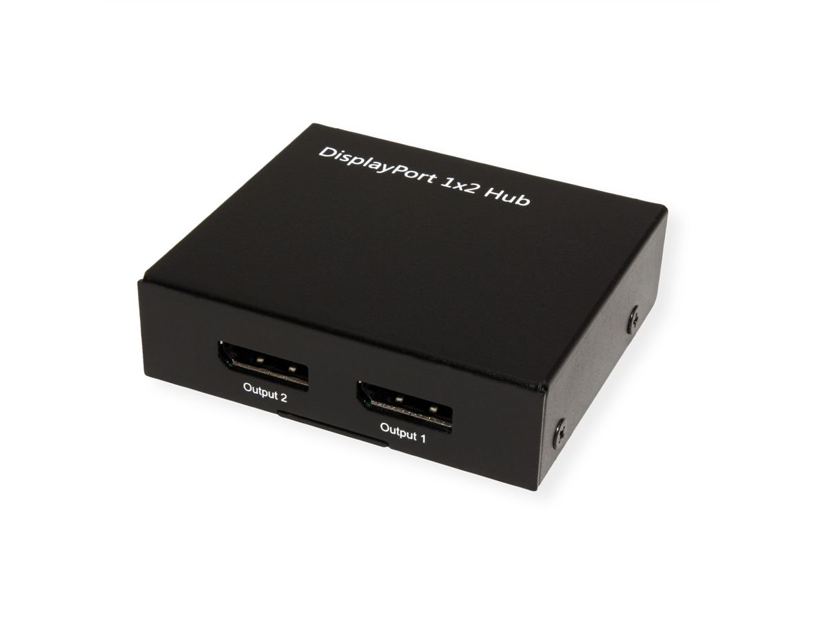 VALUE DisplayPort-Video-Splitter (Hub), 2fach