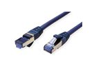 Cordon VALUE Cat.6A (Classe EA) / 10 Gigabit S/FTP, LSOH, bleu, 15 m