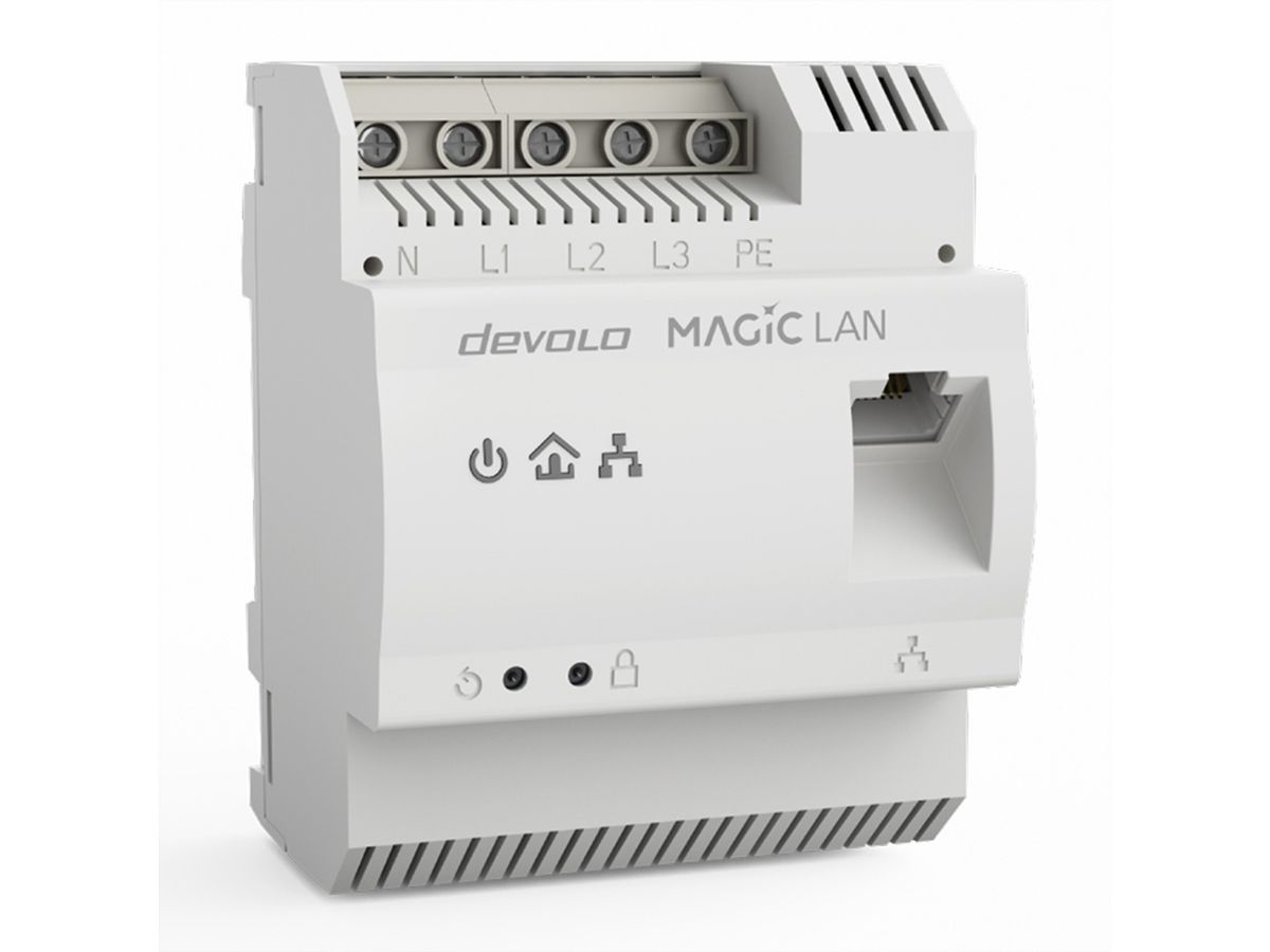 Devolo Powerline Magic 1 LAN, 1200 Mbit/s,1x RJ45, Single