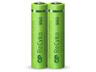 GP Batteries RECYKO+, HR03, 2x AAA, Micro, Akkus, NiMH, 950mAh