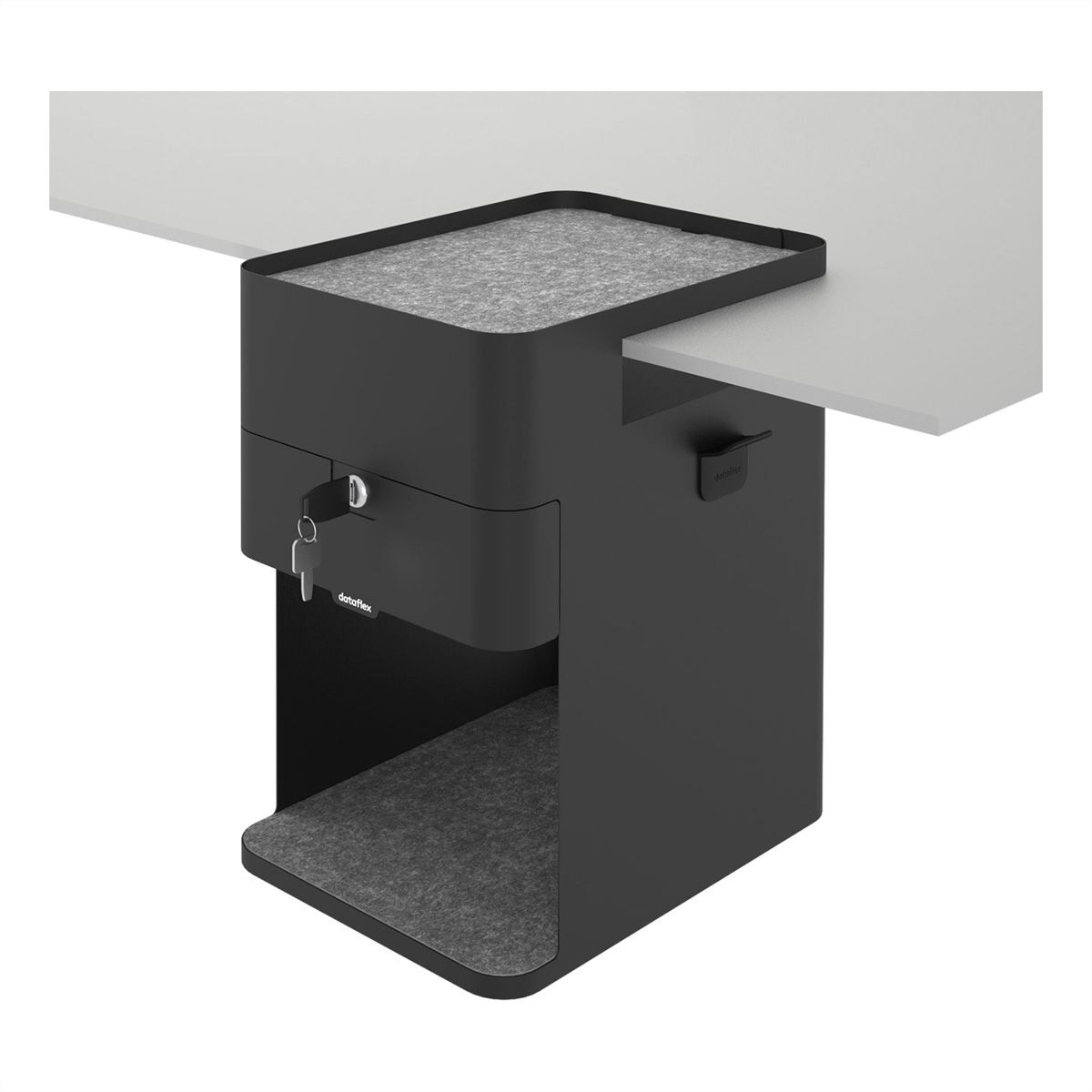 DATAFLEX Bento® desktop locker, 503, noir