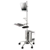 ROLINE PC/LCD-Rollständer, höhenverstellbar, bis 30 kg