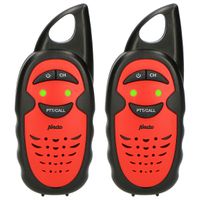 Alecto Walkie Talkie FR-05RD, Rot/Schwarz