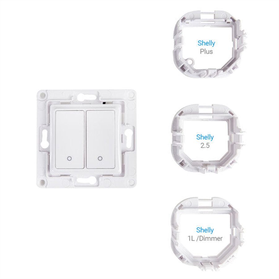 Shelly  Wall Switch encastré х2