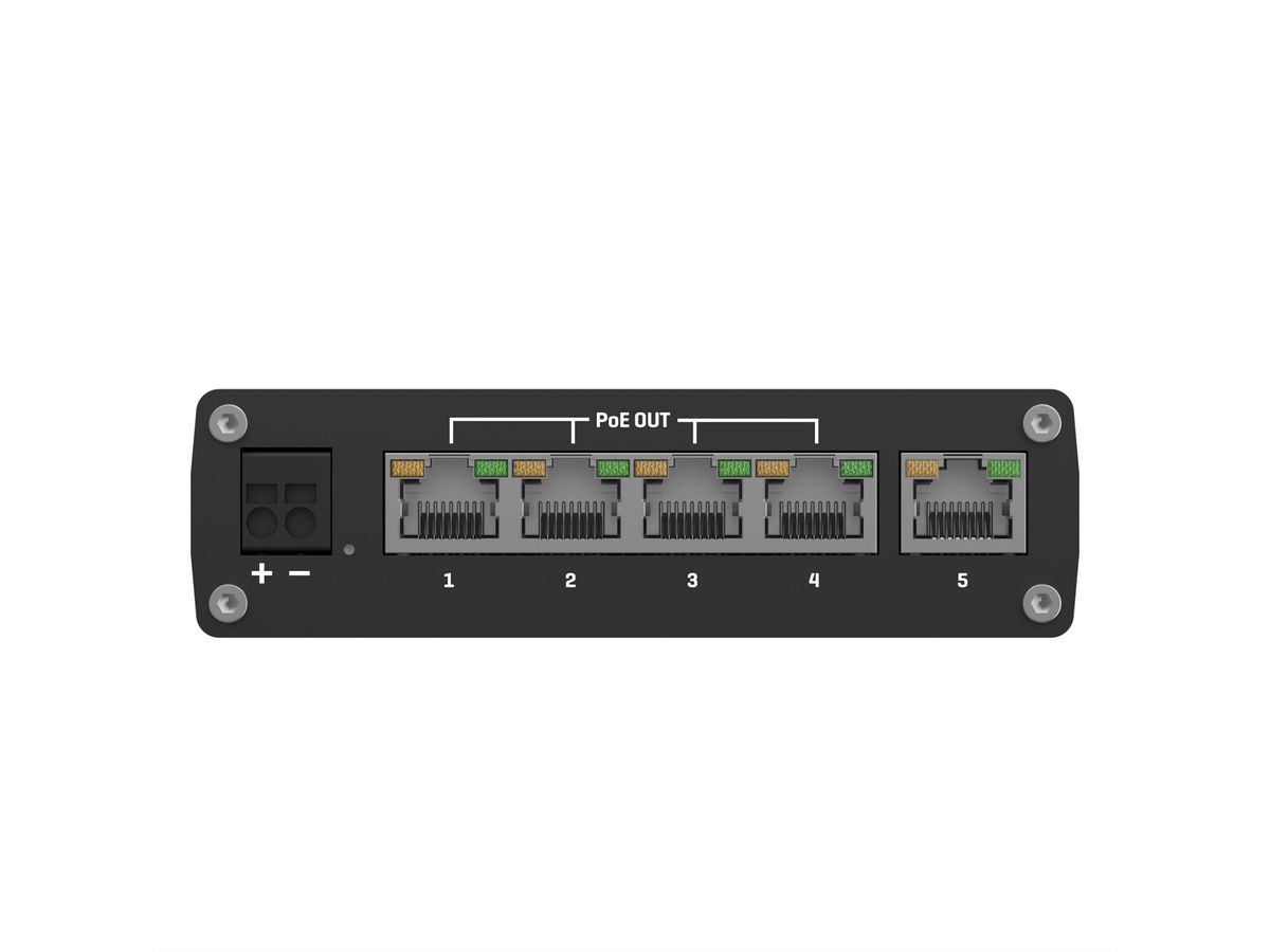 TELTONIKA TSW101 Switch 4xPoE+ pour véhicule