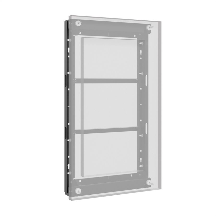 Hagor support mural extérieur WH OH 46, spécifique à l'écran pour Samsung OH 46, noir
