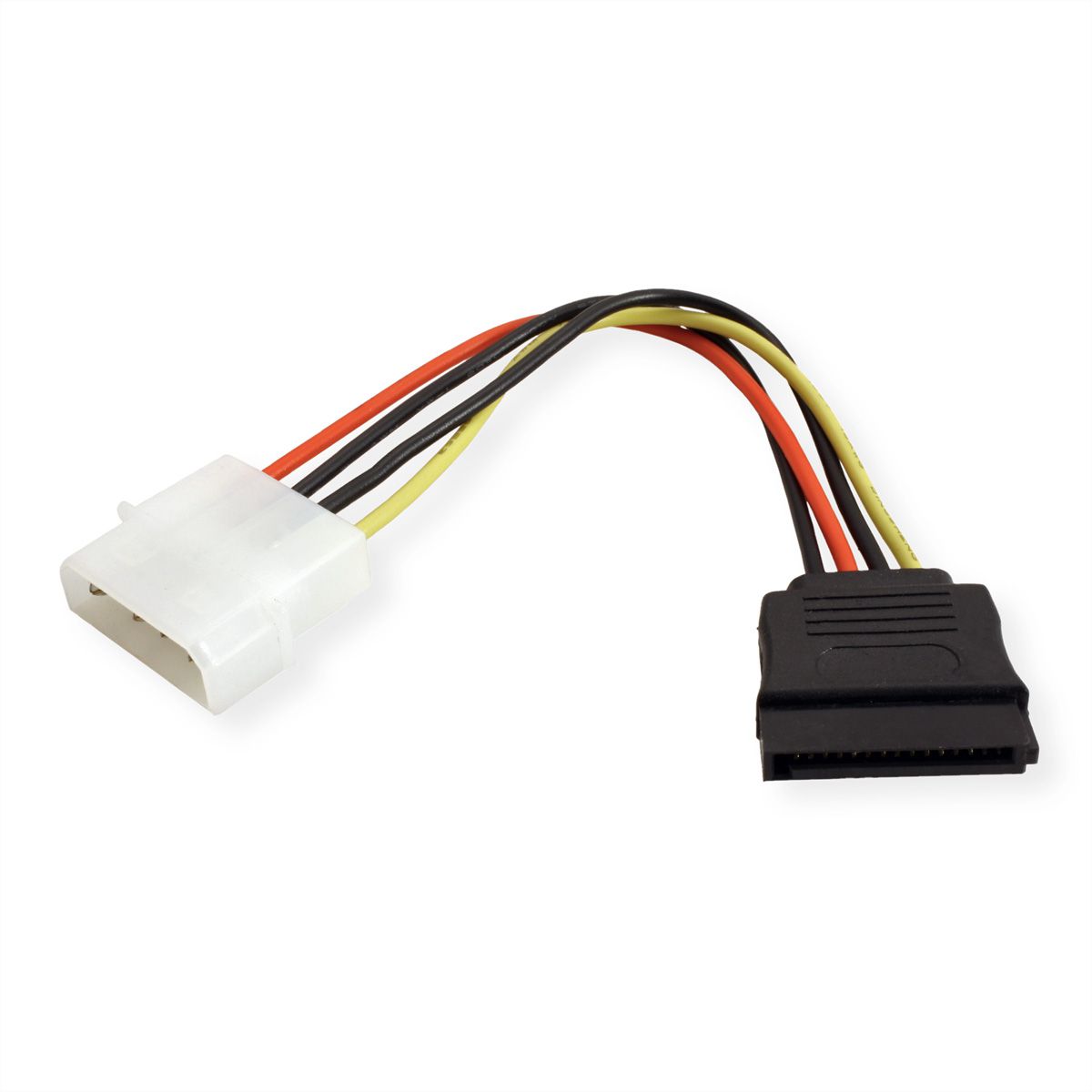 ROLINE Adapterkabel 4 pol. HDD / SATA, 0,15 m