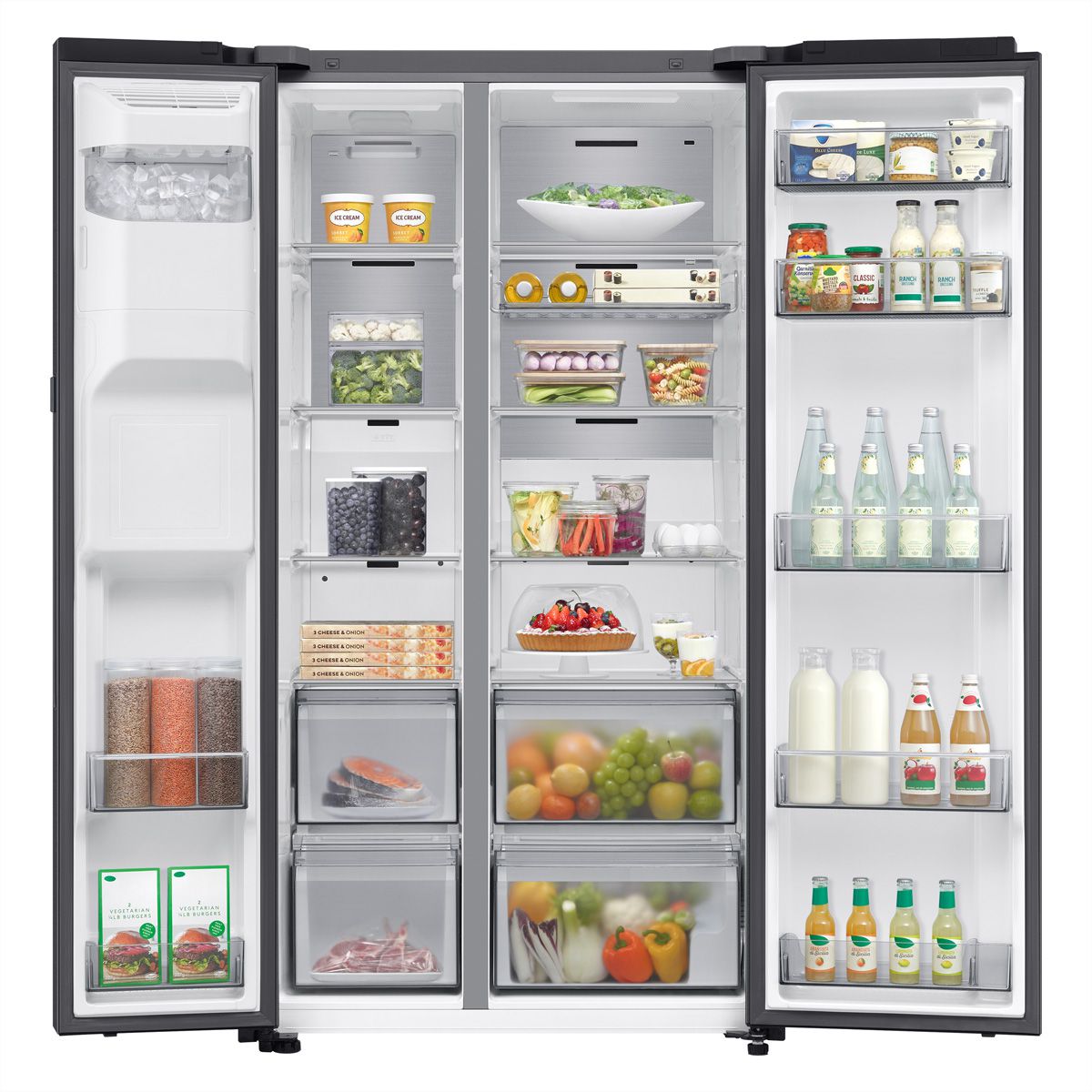 Samsung Food Center RS5000 FC, 634L , C-Grade, Wi-Fi, anthracite