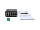 EXSYS EX-62025PoE Switch Ethernet industriel 10 ports PoE, non géré