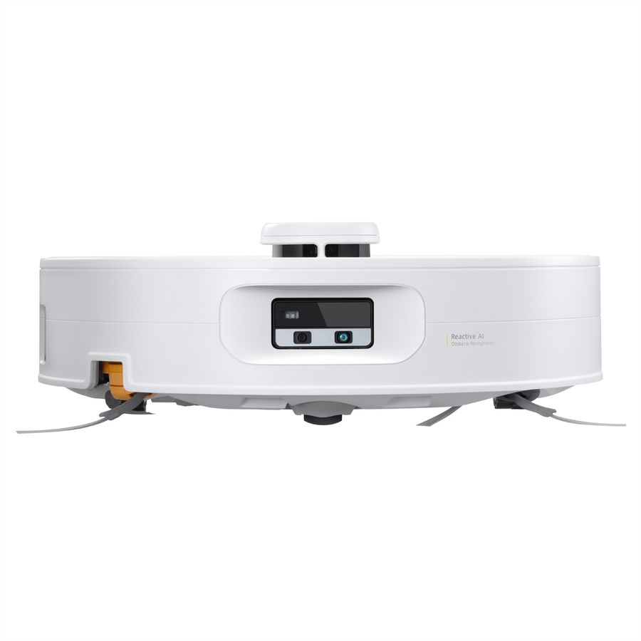 Roborock Aspirateur robot Qrevo Curv 2 FlowX, blanc