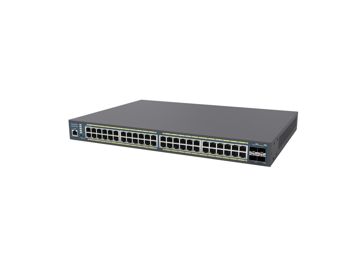 EnGenius EWS7952P-FIT 48-Port Gigabit PoE+ Switch, Administré, 410W avec 4 ports SFP
