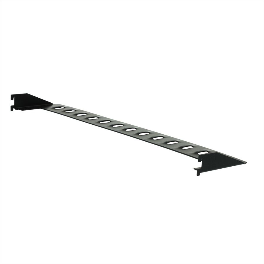 GUDE 0872 Kabelhalterung für 19-Zoll-Geräte, schwarz