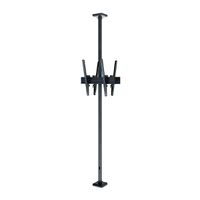 Hagor support plafond CPS Floor-Ceiling back-2-back, noir