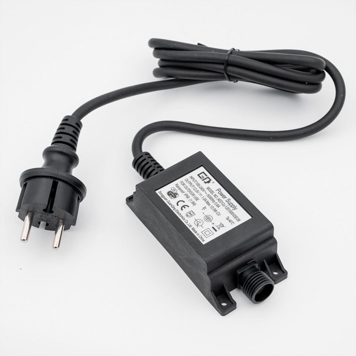 Shelly Netzteil DC 12V/1A (WS90), Kabel 20 m