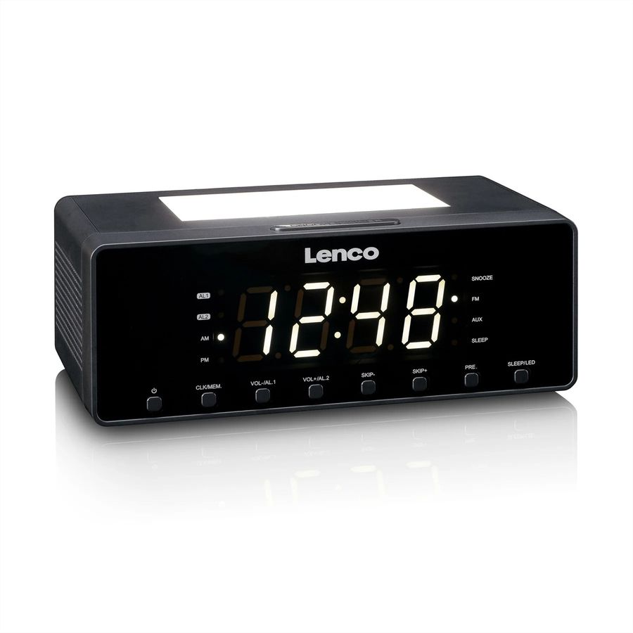 Lenco Radio Wecker CR-540BK