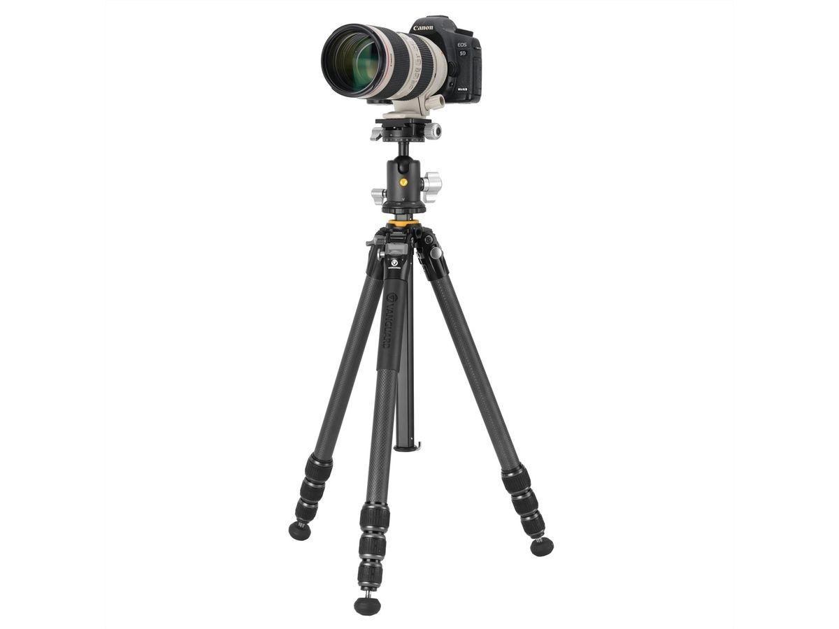Vanguard VEO 5 264CB160S Stativ, Charge admissible 15 kg, carbone avec tête sphérique