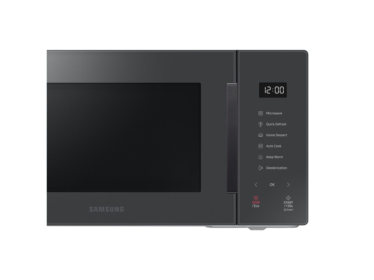 **DEMO** Samsung Mikrowelle Bespoke, Clean Charcoal, 23l, 800W, MS23T5018AC
