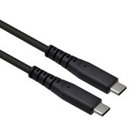 ROLINE USB4 Gen3x2 Kabel, C–C, ST/ST, 8K UHD-2, 80Gbit/s, 240W, schwarz, 0,5 m