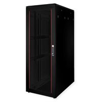 ROLINE 19" Baie réseau Pro 42U, 800x1200 LxP Porte verre noir