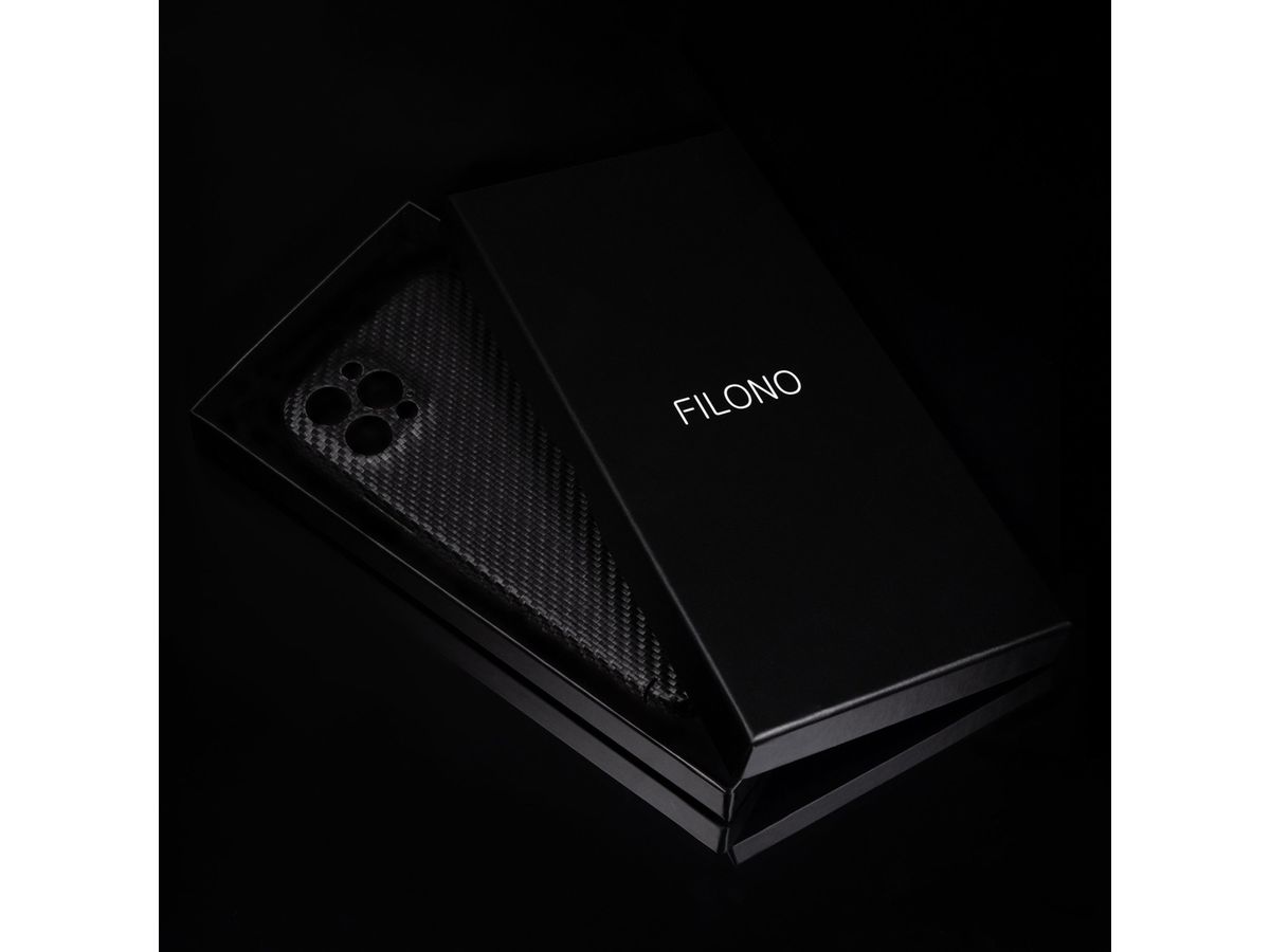 Étui en carbone Filono pour iPhone 12 Pro Max