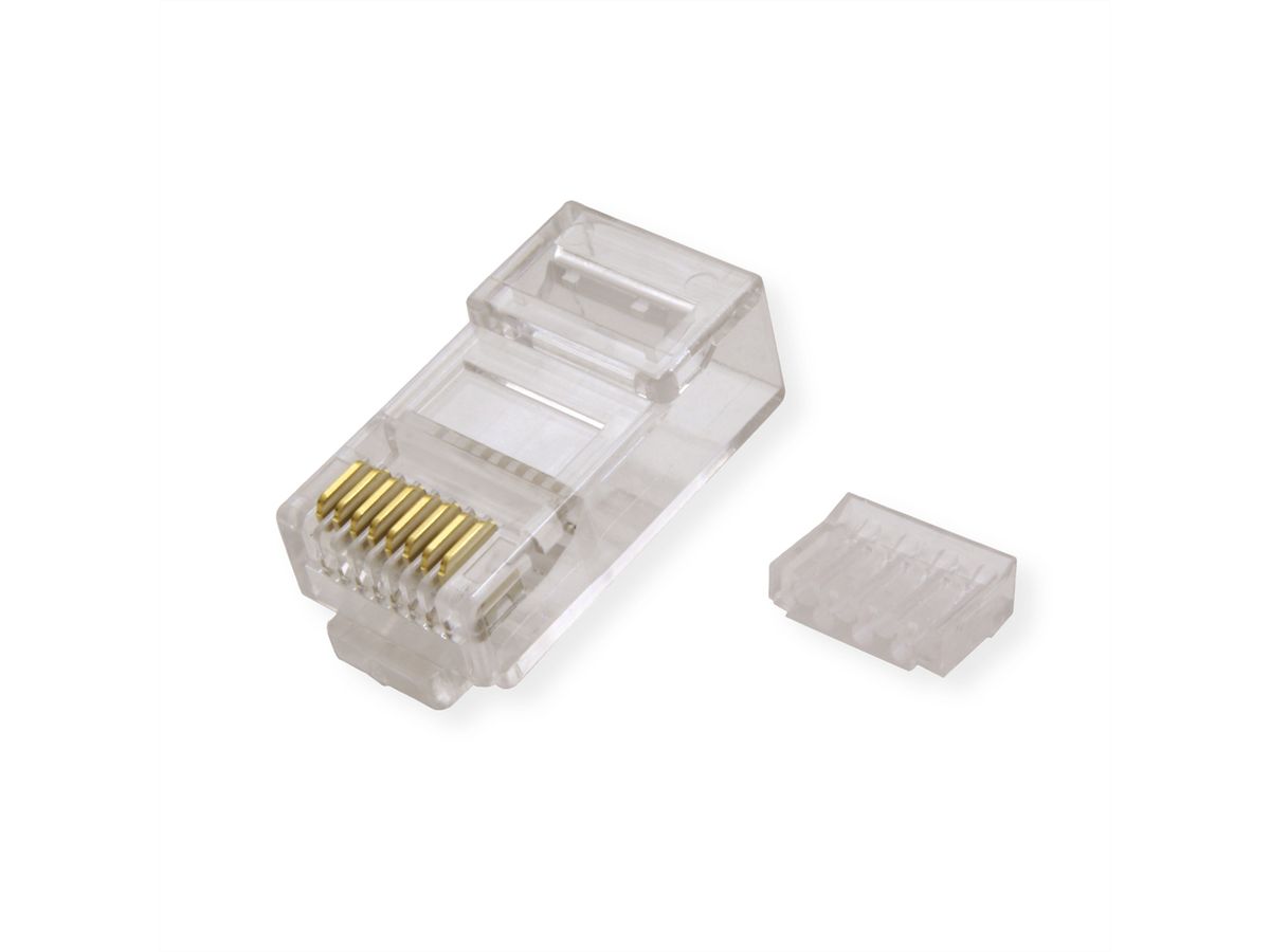 VALUE Connecteur modulaire non blindé, Cat.6/6A, 100 unités