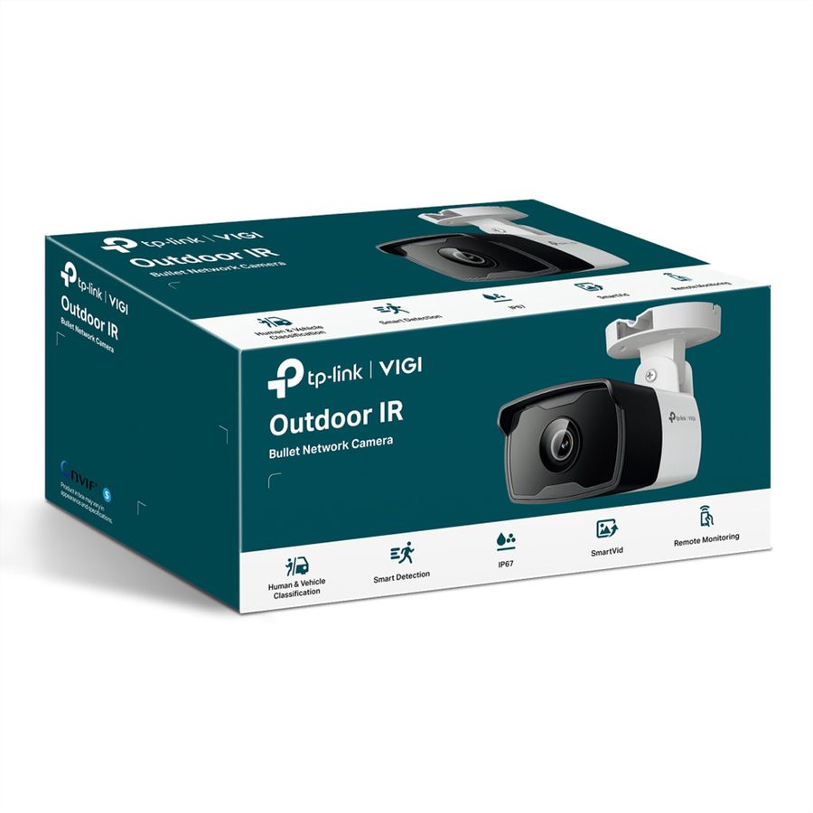 TP-Link VIGI C340I(4mm) Bullet-Kamera 4 MP, 75.1°, IR-LED 30m
