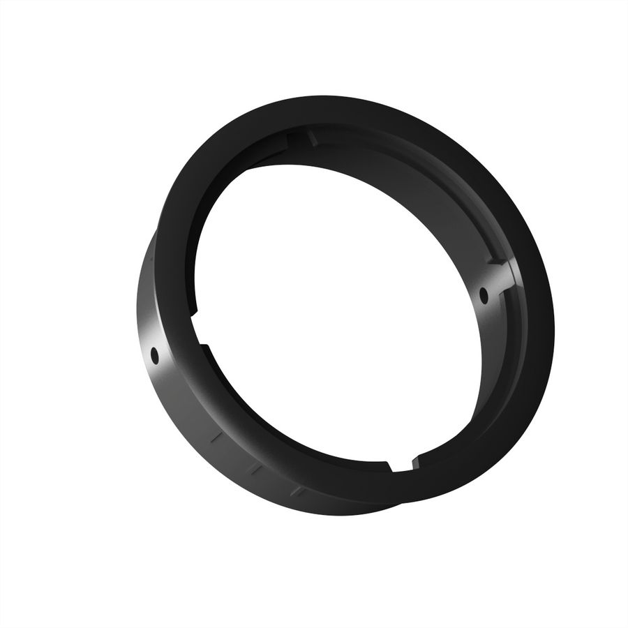 BACHMANN LOOP ROUND Passe-câbles, noir