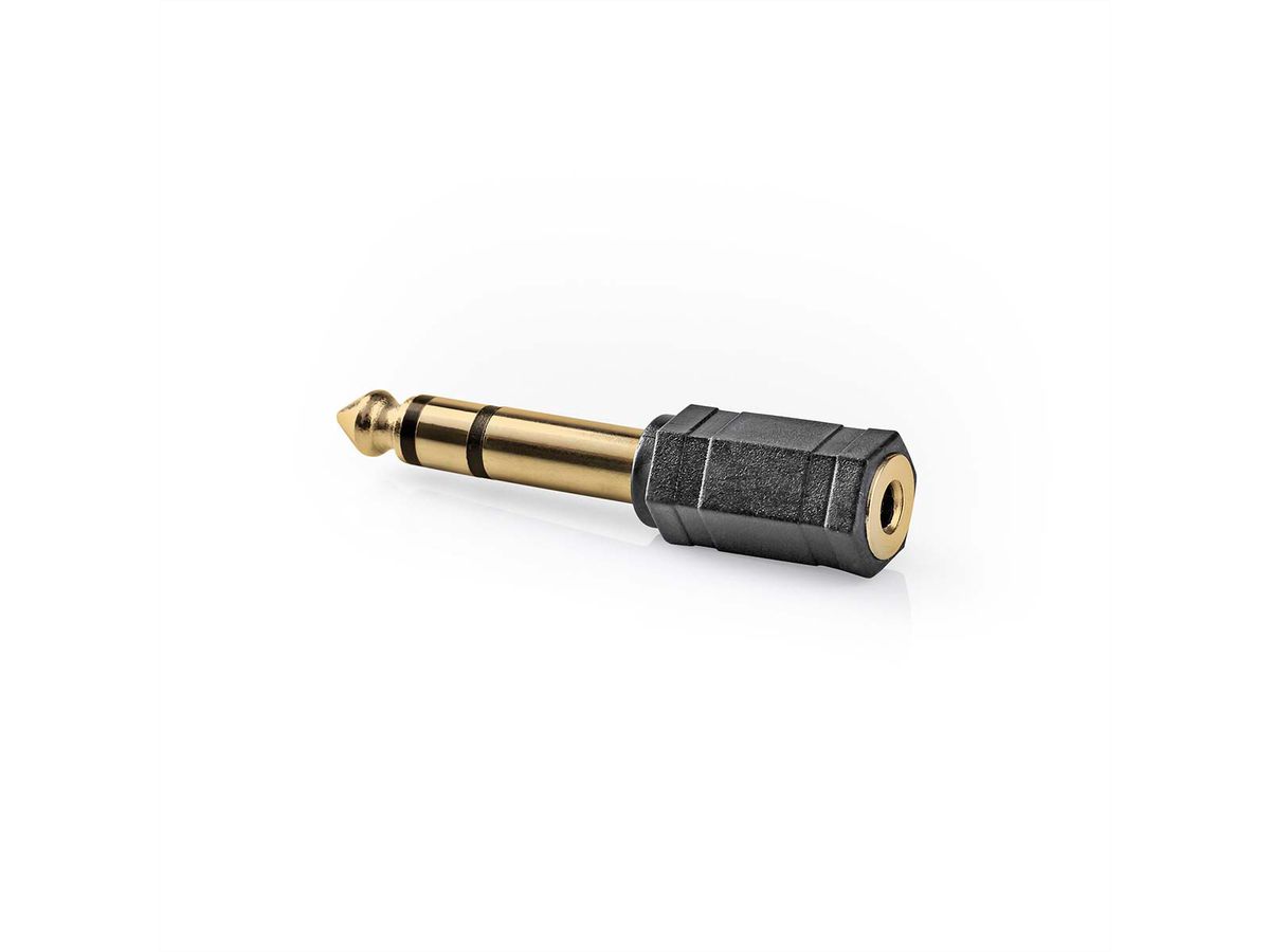 Nedis Stereo Adapter 6.35mm ST zu 3.5mm BU