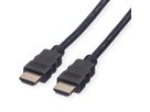 VALUE Câble HDMI Ultra HD avec Ethernet, 4K, M/M, noir, 5 m