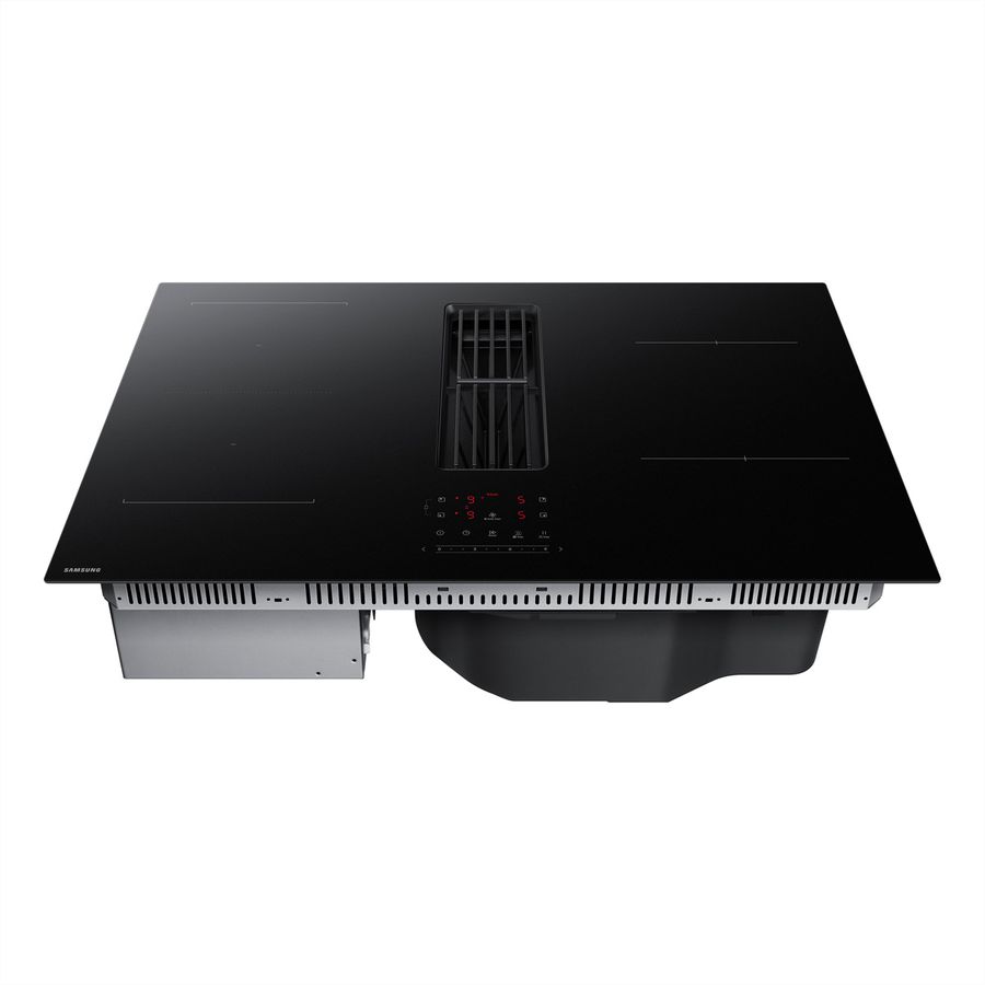 Samsung Kochfeld mit integriertem Dunstabzug 80 cm, FlexZone, 720m³/h,  A+