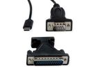 VALUE USB - Seriell Konverter-Kabel, Typ C - RS232, schwarz, 1,8 m