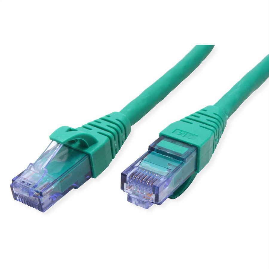 Cordon ROLINE UTP Cat.6A / 10 Gigabit, Component Level, LSOH, vert, 2 m