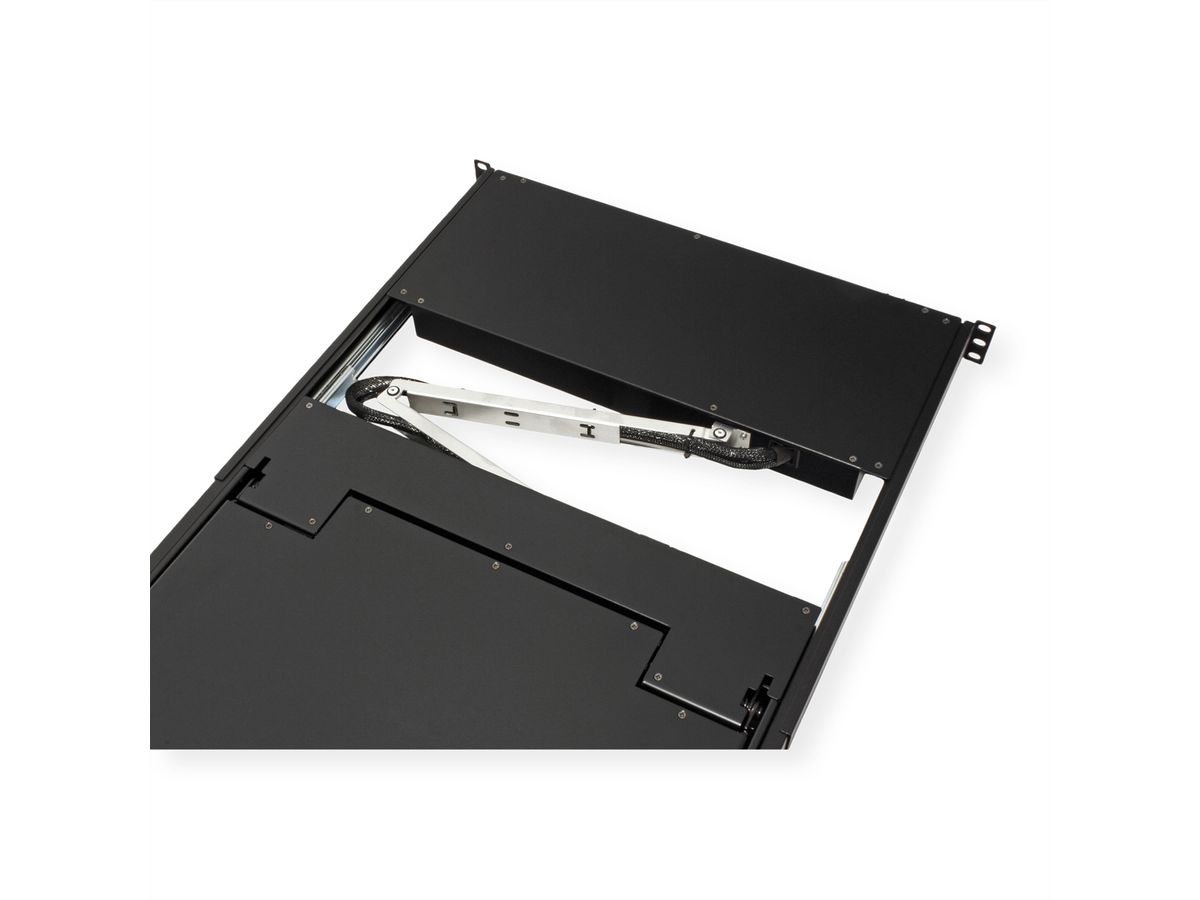 ATEN CL1308N Commutateur KVM, 48cm TFT, VGA, PS/2-USB, 8 ports, FR-Layout