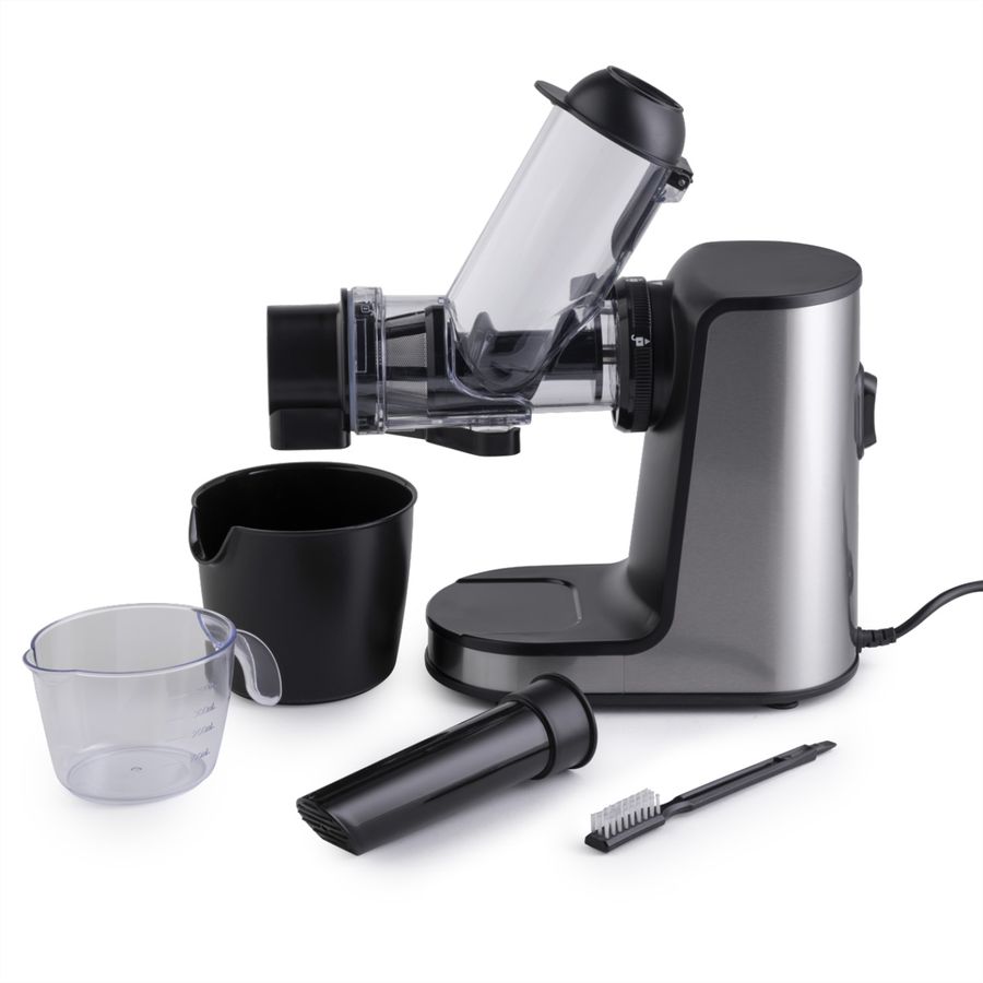 Gorenje Slow Juicer JC200BE, 200W, schwarz/silber