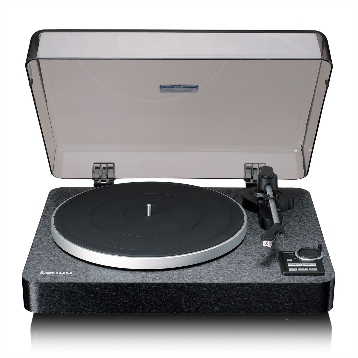Lenco Platine vinyle LBTA-165BK , MP3-Direktencoding, USB, 33U/min&45U/min