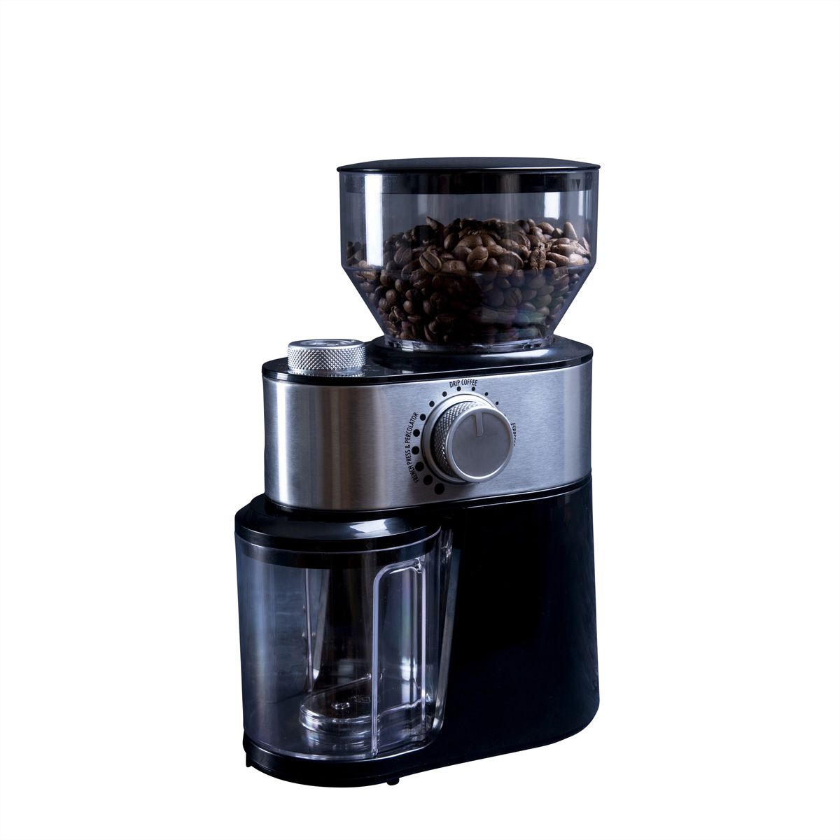 Gastronoma Moulin à café 18120001, 200g, noir/argent, 200W