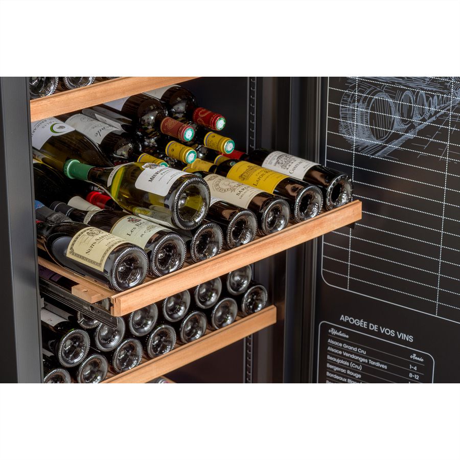 Climadiff Armoire à vin RESERVE300XL, Autonome, 1 zone, 297 bouteilles