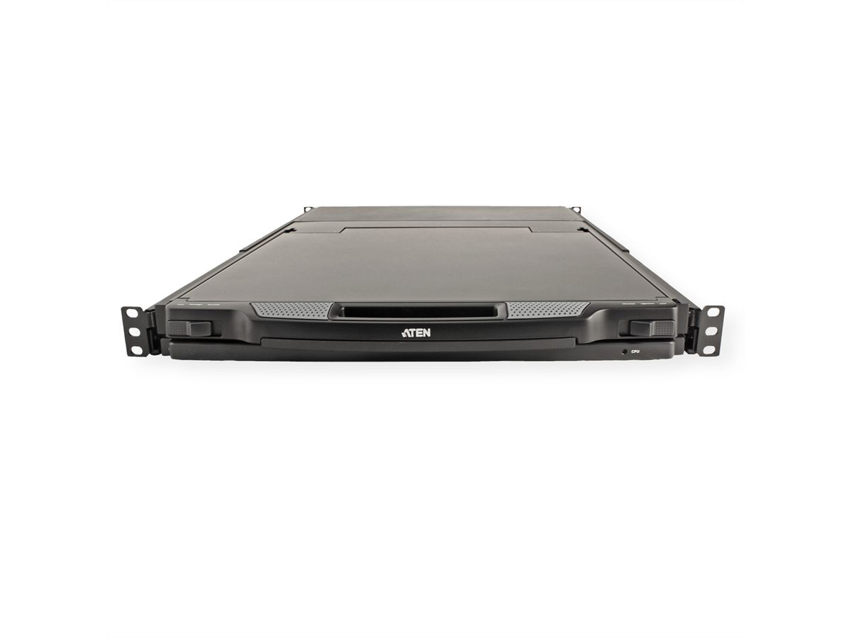 ATEN CL1308N Commutateur KVM, 48cm TFT, VGA, PS/2-USB, 8 ports, FR-Layout