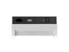 BACHMANN DESK2 1xCH 90° 1xUSB C/C 100W, L=0,2m RAL9010