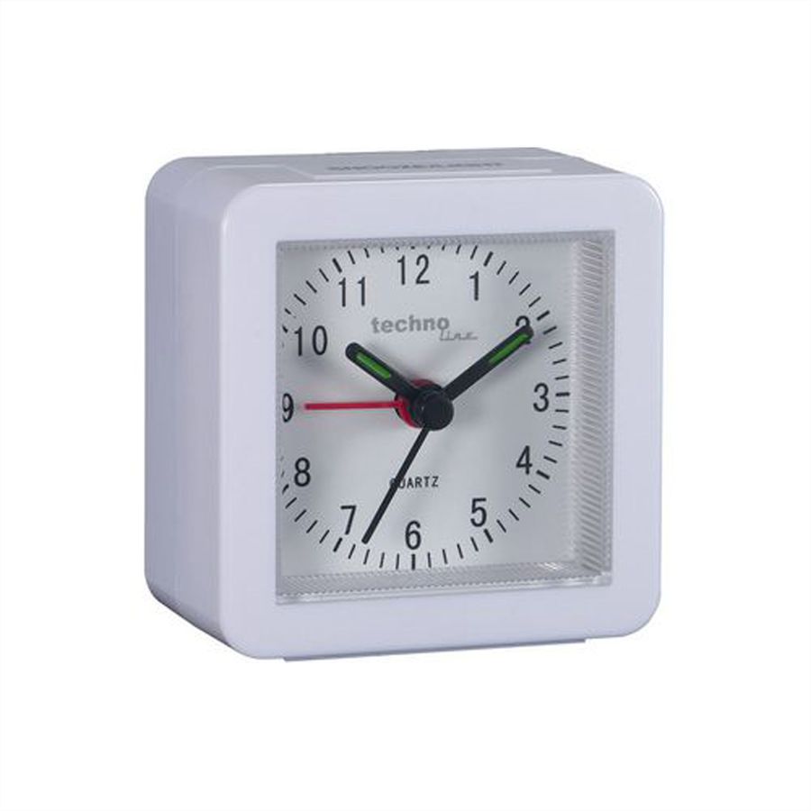 TechnoLine Wecker MODELL SC, weiss