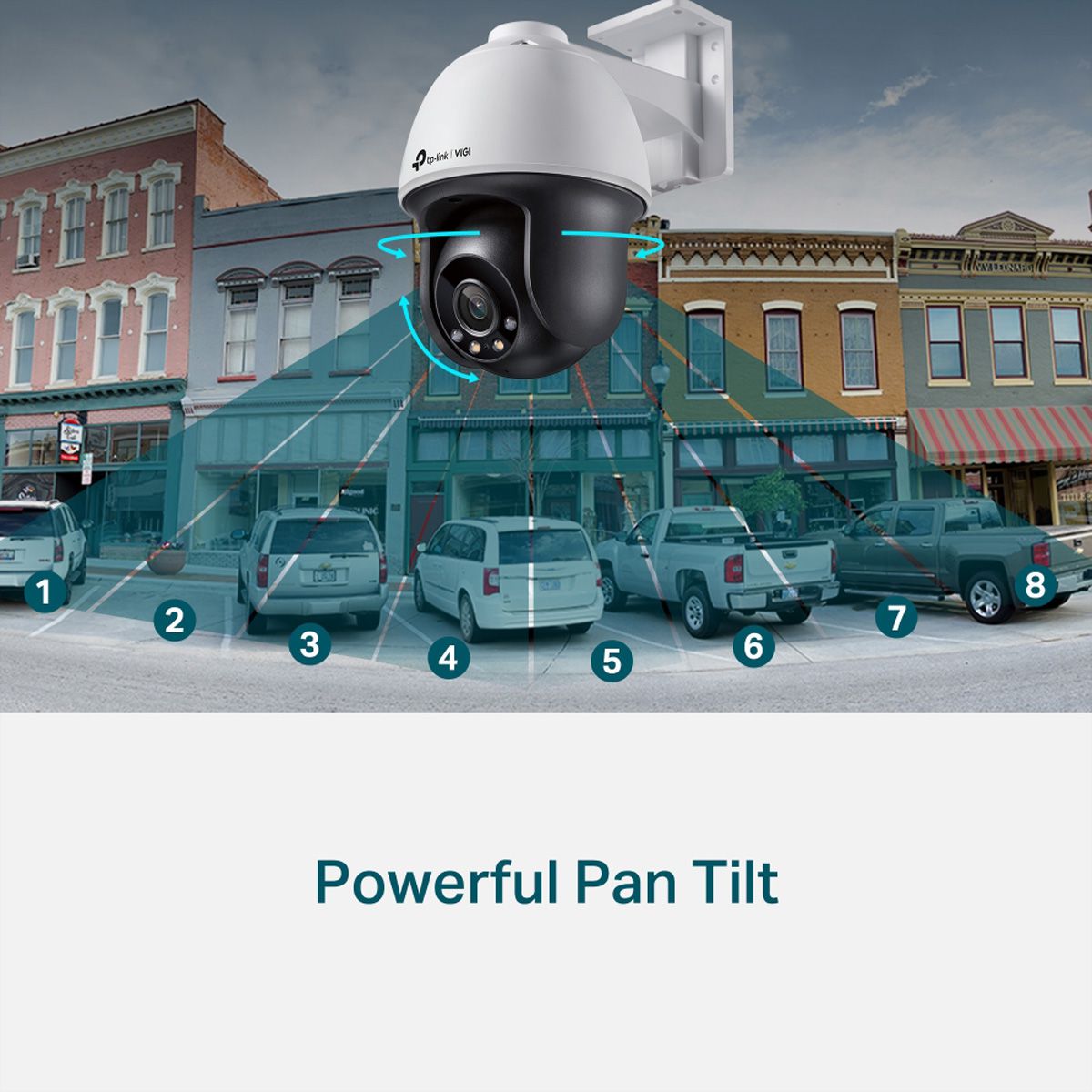 TP-Link VIGI C540(4mm) PT-Kamera 4 MP, 79°, IR-LED 30m