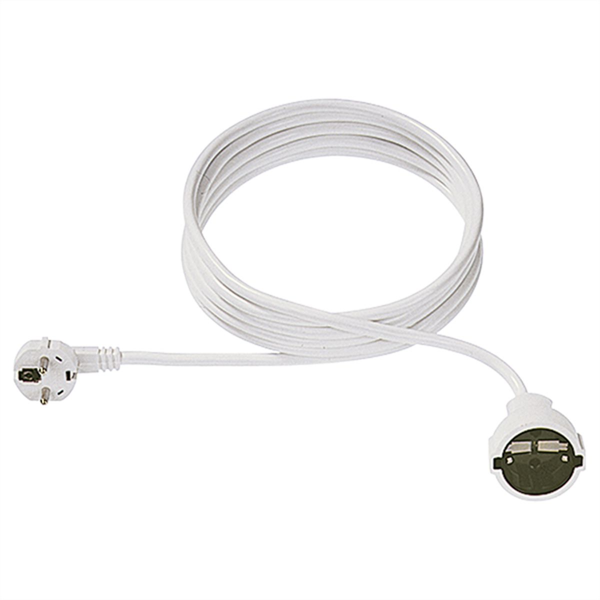 BACHMANN Extension cable, Schutzkontakt 230V 4m weiss
